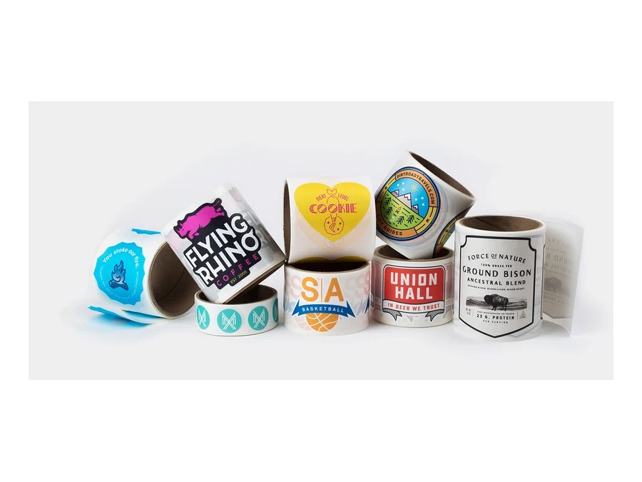 Oval Roll Labels 75 x 50mm product image