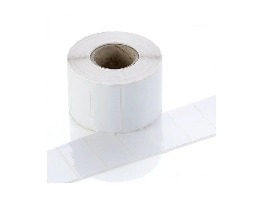 Fluorescent Yellow Paper Labels 50 x 25mm product image