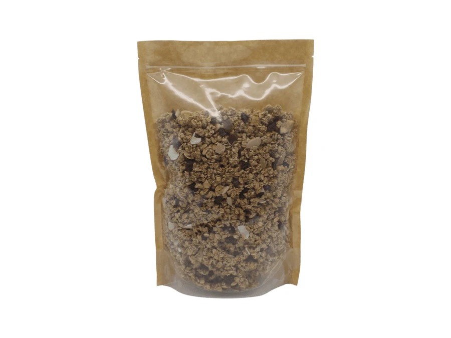 Kraft Paper Stand Up Pouch With Window 250g product image